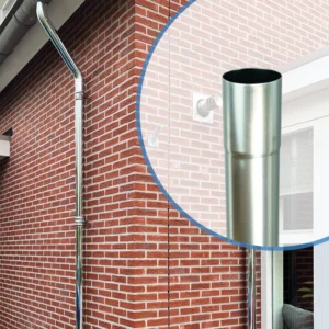 Regenpijp zink 80 mm 3 meter | Nedzink - Afbeelding 4