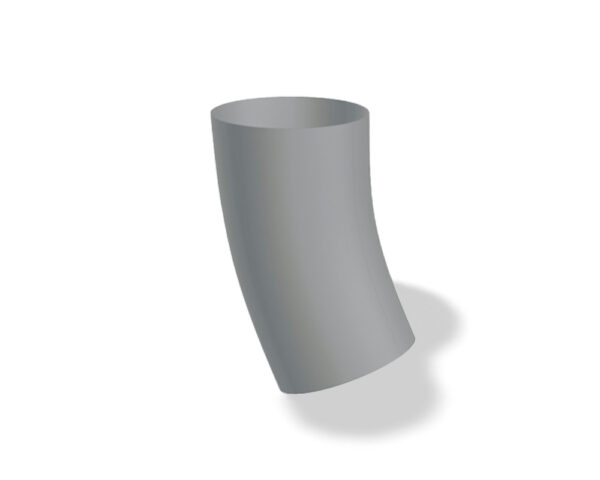 Bocht 40gr 100mm - patinagrijs