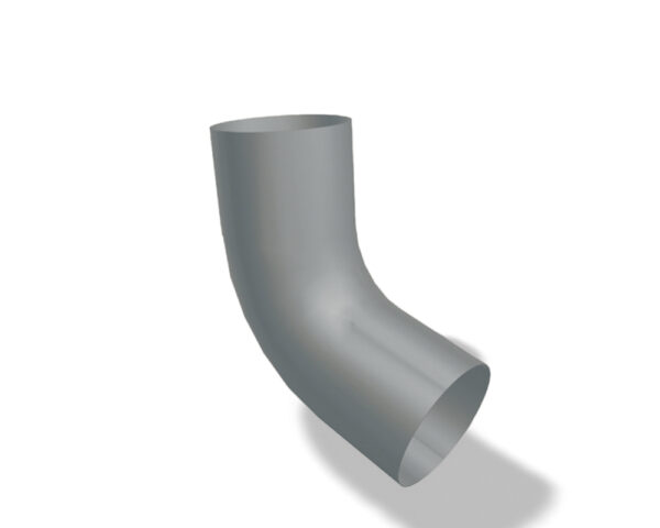 Bocht 72gr 100mm - patinagrijs