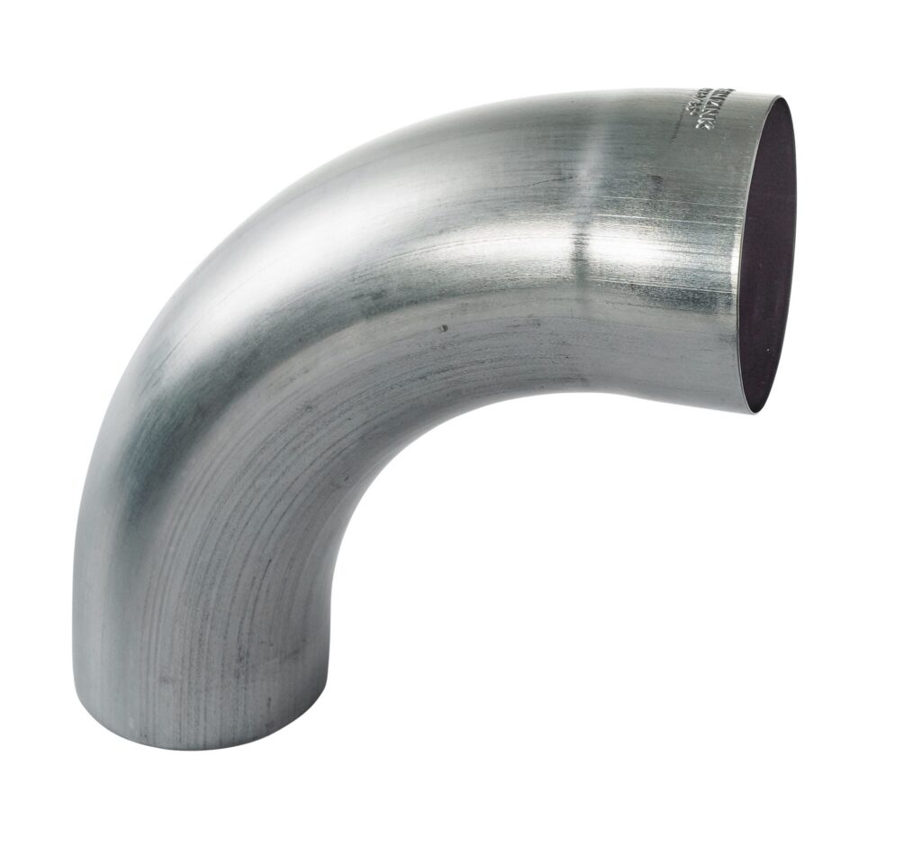 Bocht zink 100 mm 85gr (alleen mof) | Rheinzink