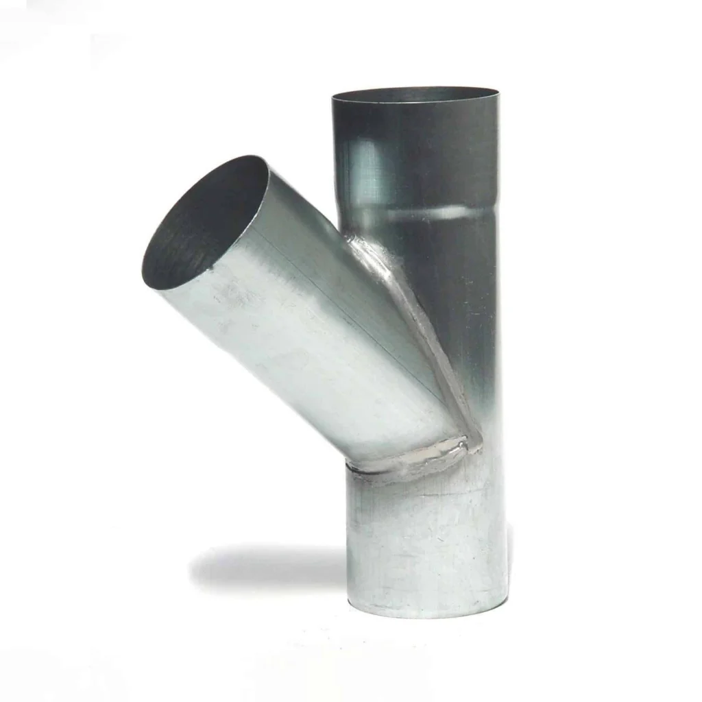 T-stuk zink 100 mm 45gr | Rheinzink