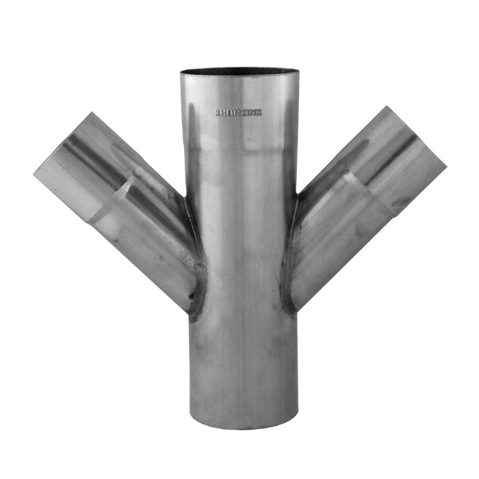 T-stuk zink 60-80-60 mm 45gr | Rheinzink