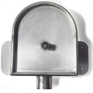 Vergaarbak zink 80 mm - Oud Amsterdam | Rheinzink - Afbeelding 1