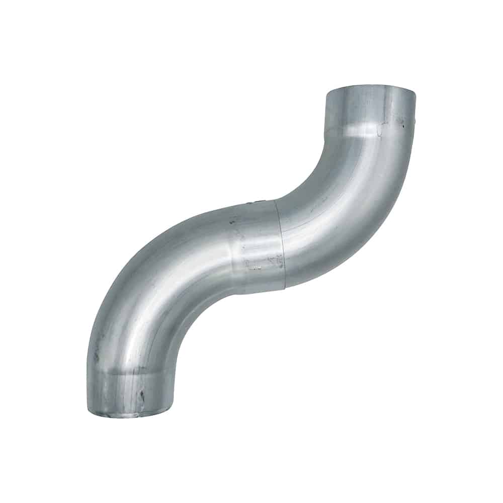 Bocht zink 100 mm 85gr (verjongd-spie) | Grömo/Nedzink