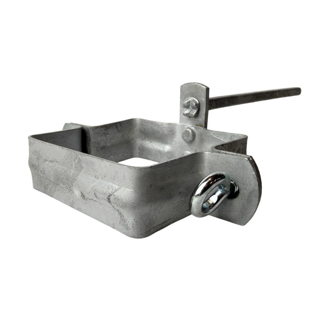 Scharnierpenbeugel gegalv. 80x80 mm | Grömo