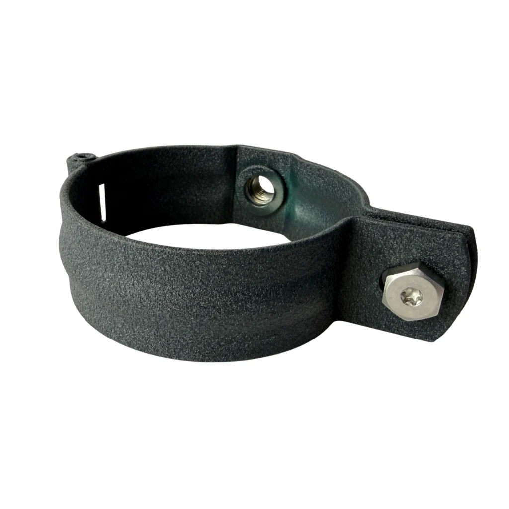 Scharnierbeugel aluminum SET 80mm M10 - antraciet