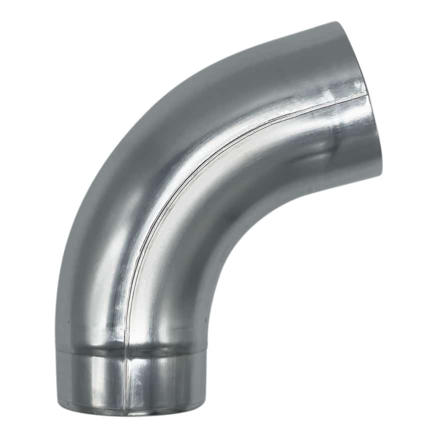 Bocht zink 80 mm 72gr (verjongd-spie) | Grömo/Nedzink