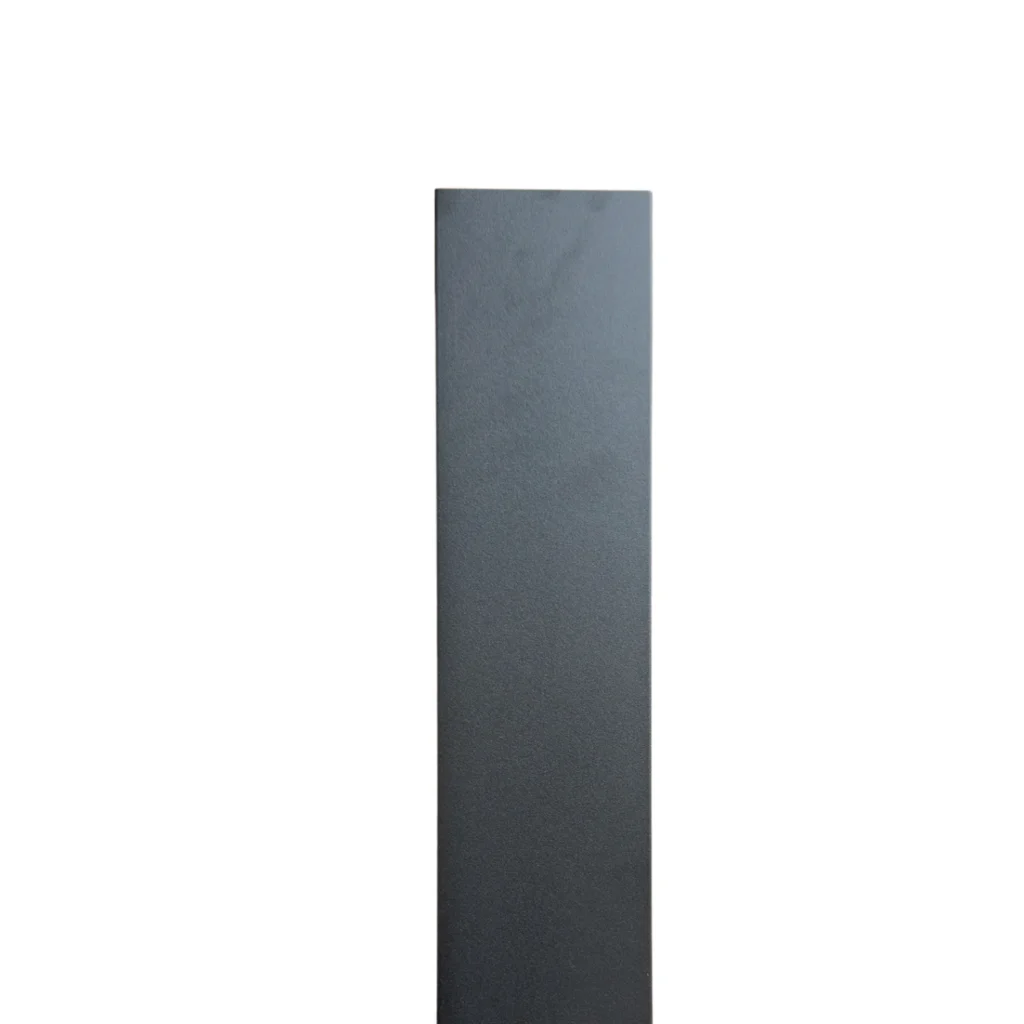 Aluminium regenpijp 80x80 mm - 3 meter - Ral-7021 fijnstructuur | Kallos
