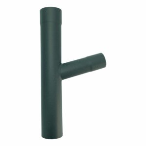 T-stuk 80mm 60mm 72gr - antraciet - Afbeelding 1