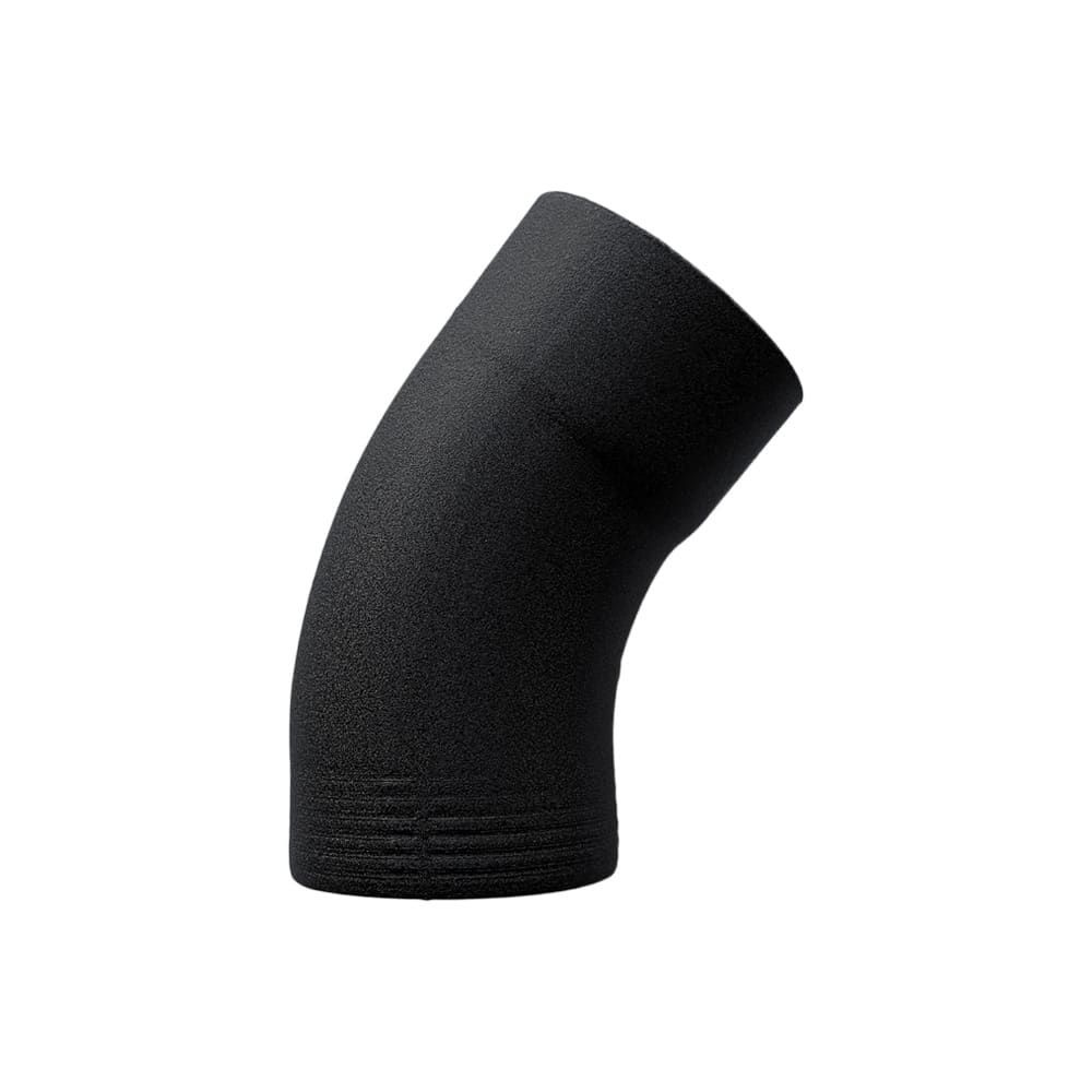 Bocht 40gr 100 mm - P.10 zwart | Prefa