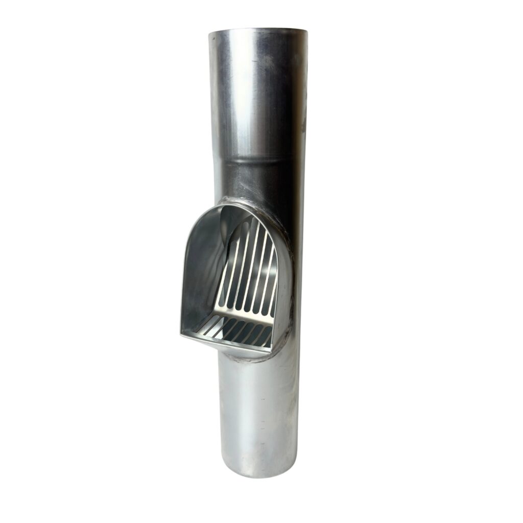 Bladafscheider zink 100 mm | Nedzink