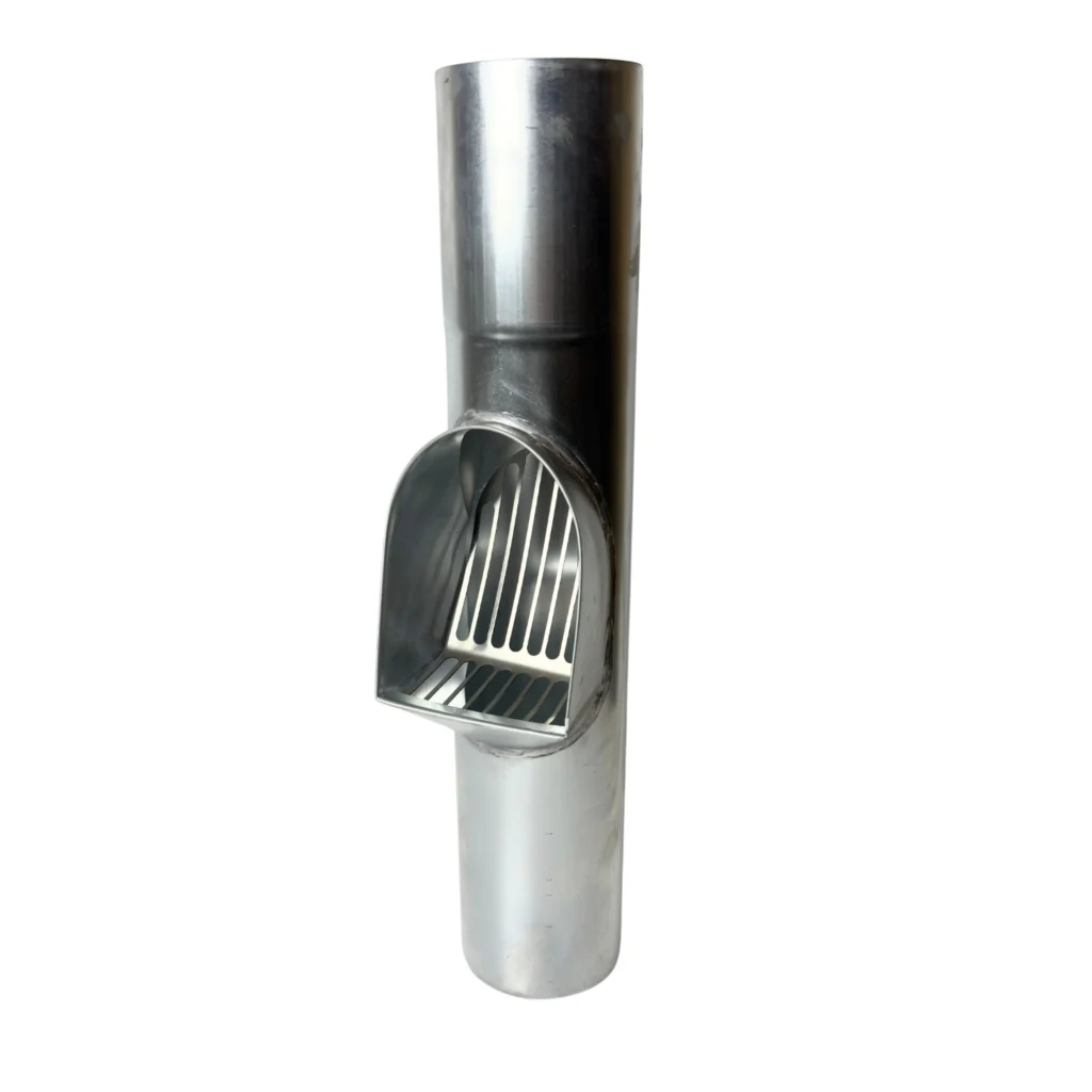 Bladafscheider zink 100 mm | Nedzink