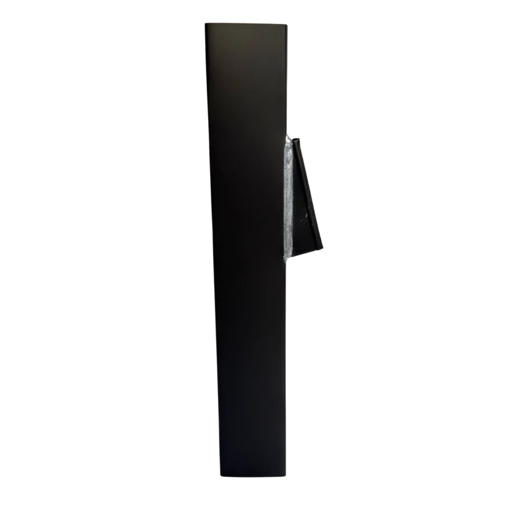 Bladafscheider zink 80x80 mm vierkant - Noir | Nedzink