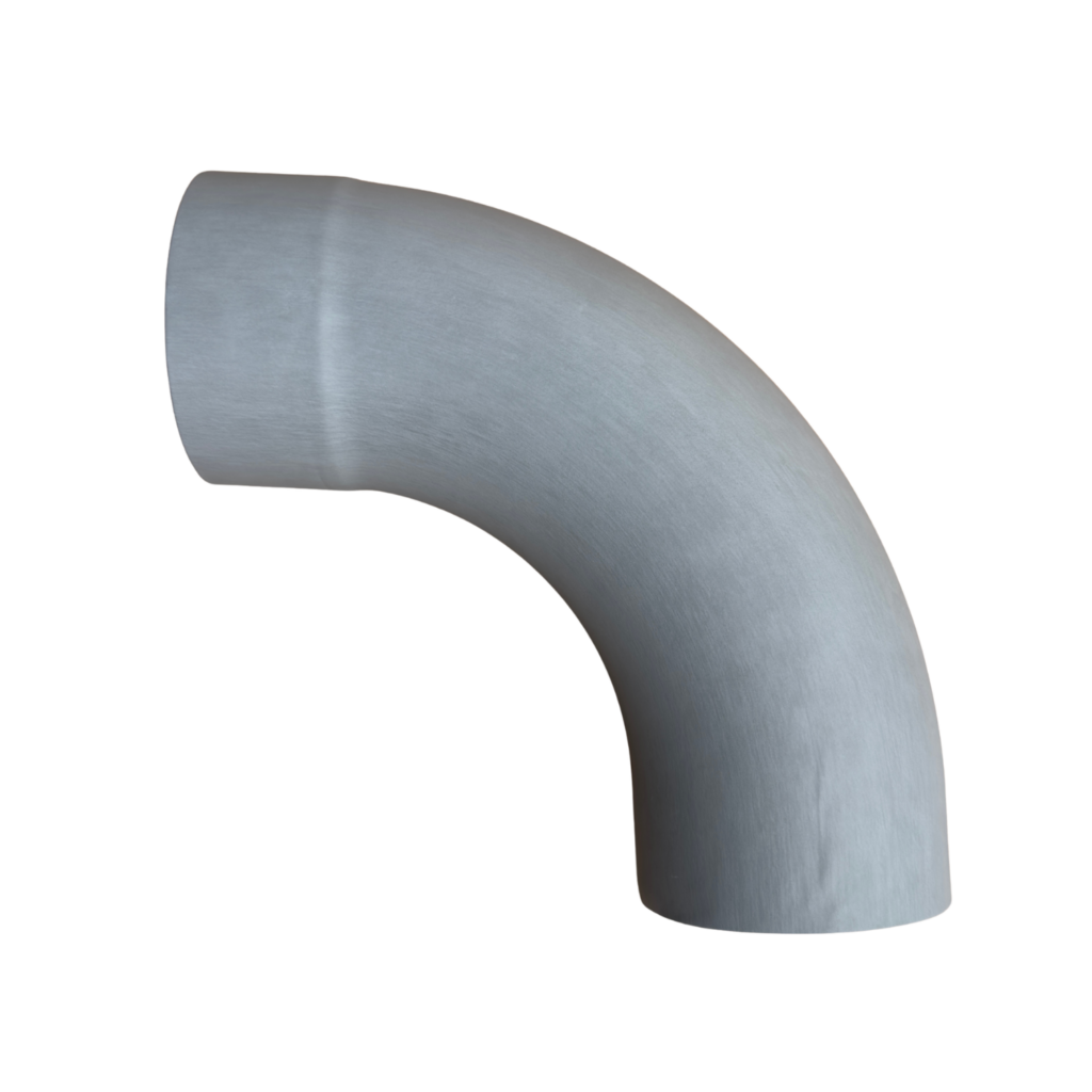 Bocht 85gr 100 mm - patinagrijs | Prefa