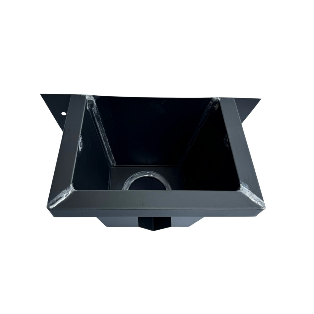 Vergaarbak zink 80 mm - Juinior - Noir | Nedzink