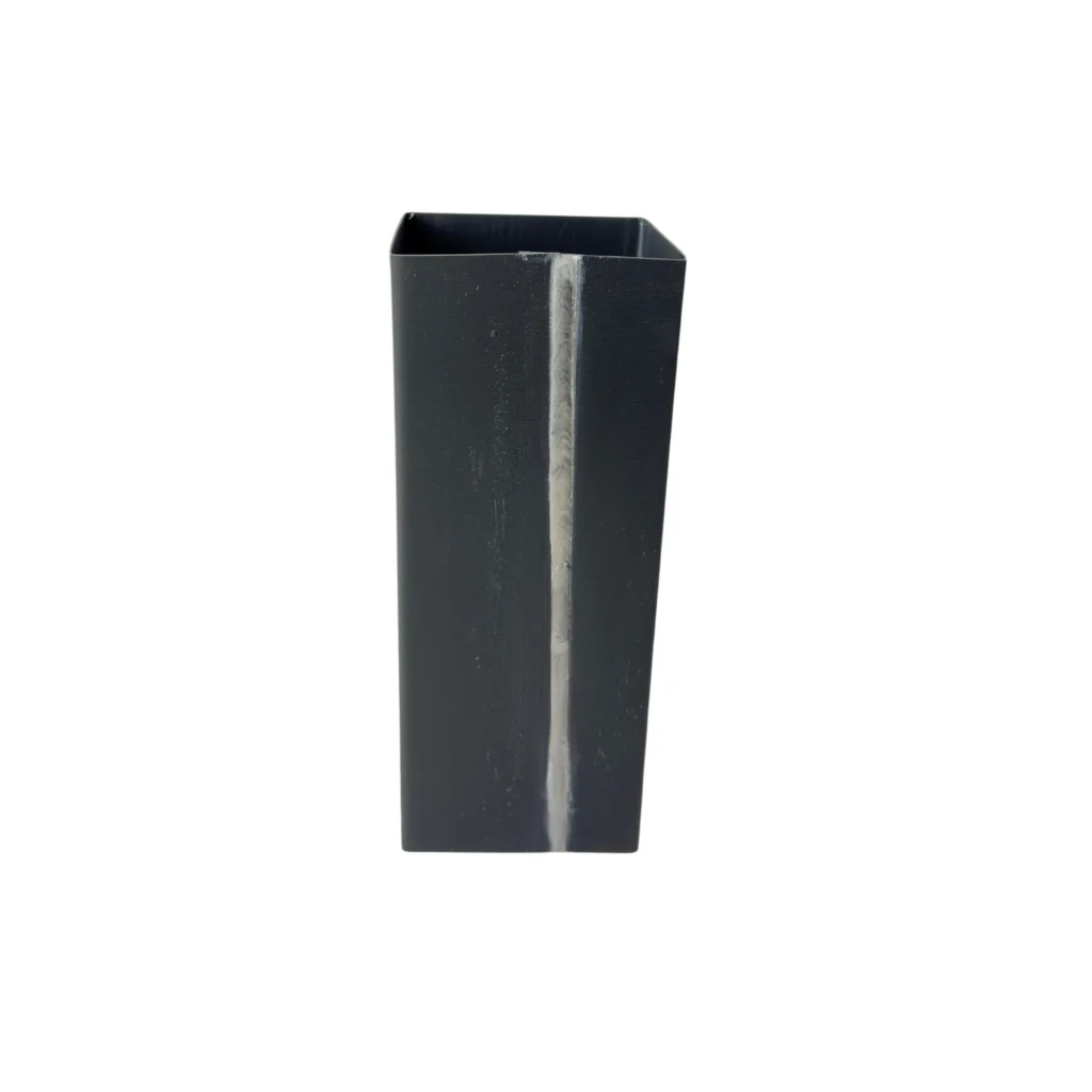 Verbindingsmof zink 80x80 mm vierkant - Noir | Nedzink