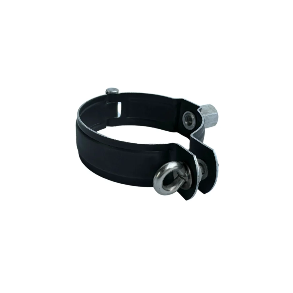 Scharnierbeugel 80 mm t.b.v. wrong M8/M10 - Noir