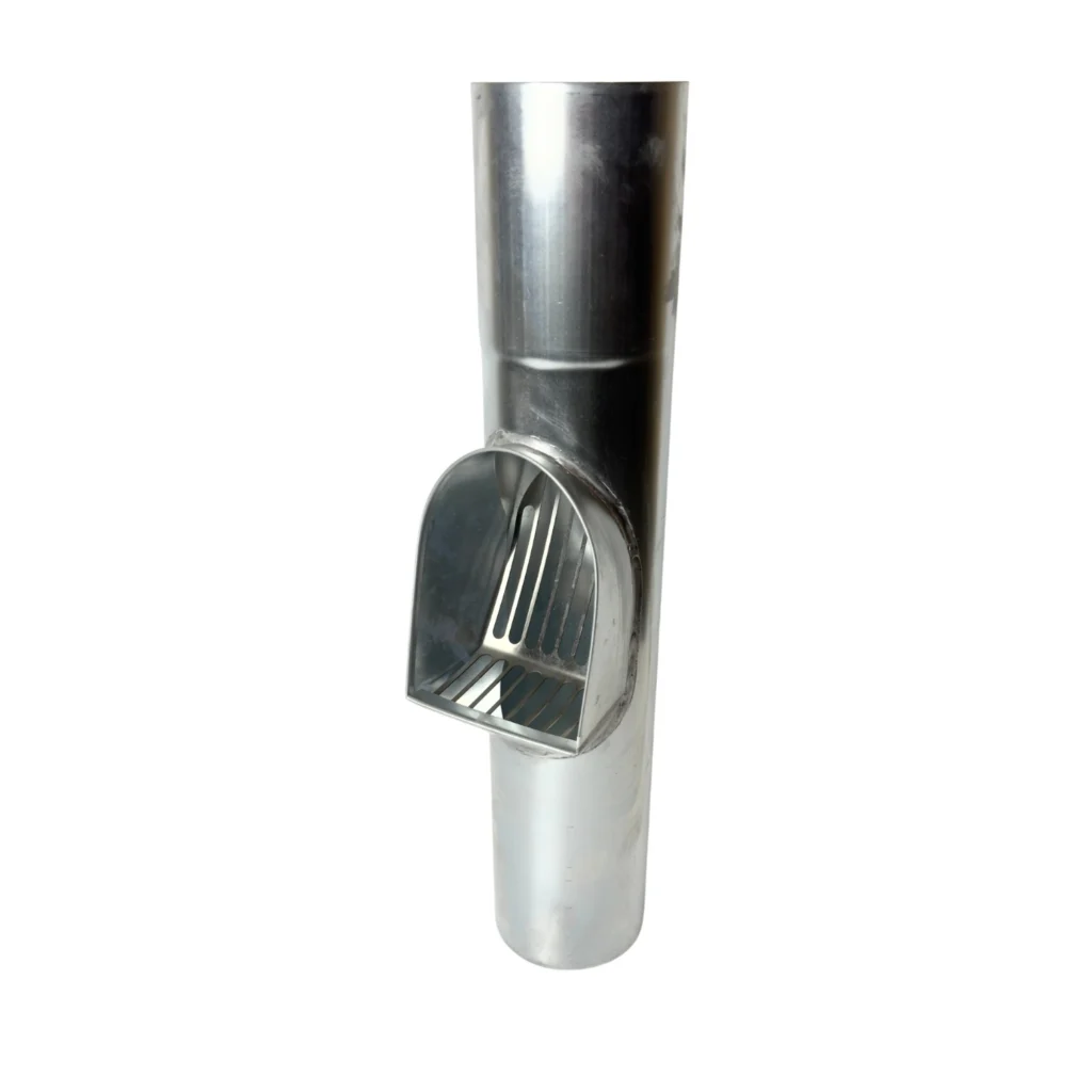 Bladafscheider zink 100 mm | Nedzink