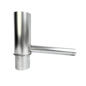 Regenton vulautomaat zink 80 mm | Nedzink - Afbeelding 1