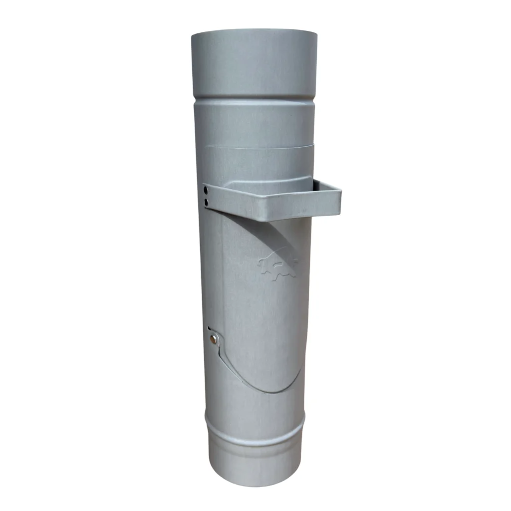 Regentonklep 100 mm - patingrijs | Prefa