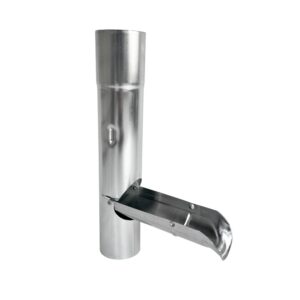 Regentonklep zink 60 mm | Rheinzink - Afbeelding 3