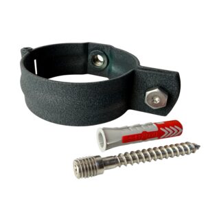 Scharnierbeugel aluminum SET 80mm M10 - antraciet - Afbeelding 9