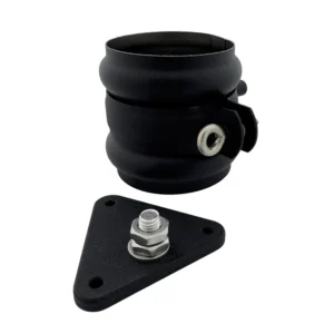 Regenpijp beugel 80mm met M10 draad + Wrong – zwart - Afbeelding 6