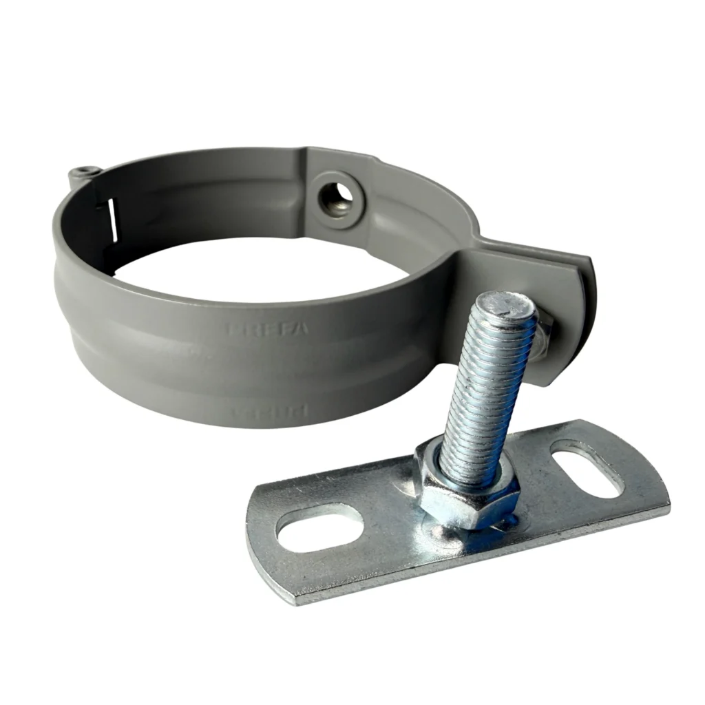Scharnierbeugel M10 100mm - patinagrijs