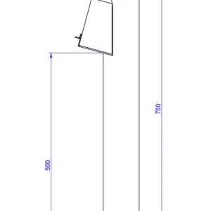 Aluminium regenpijp bladafscheider 80 mm rond - P.10 antraciet | Prefa / Kallos - Afbeelding 5