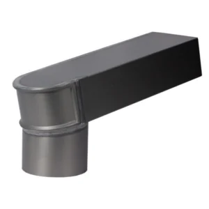 Stadsuitloop 60x100 mm naar 100 mm 330 mm lang - Nova | Nedzink - Afbeelding 1