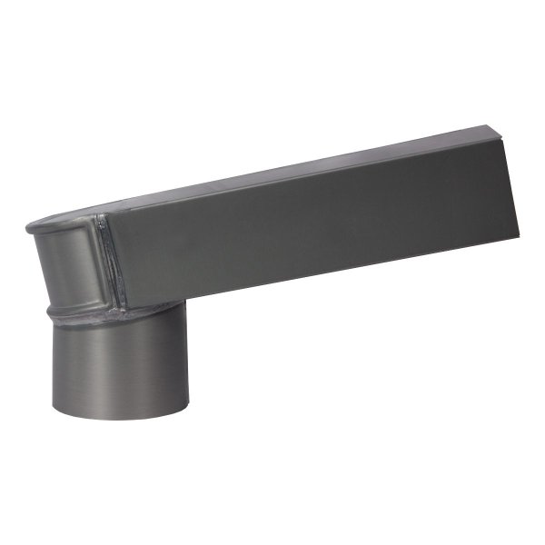 Stadsuitloop 60x100 mm naar 100 mm 330 mm lang - Nova | Nedzink