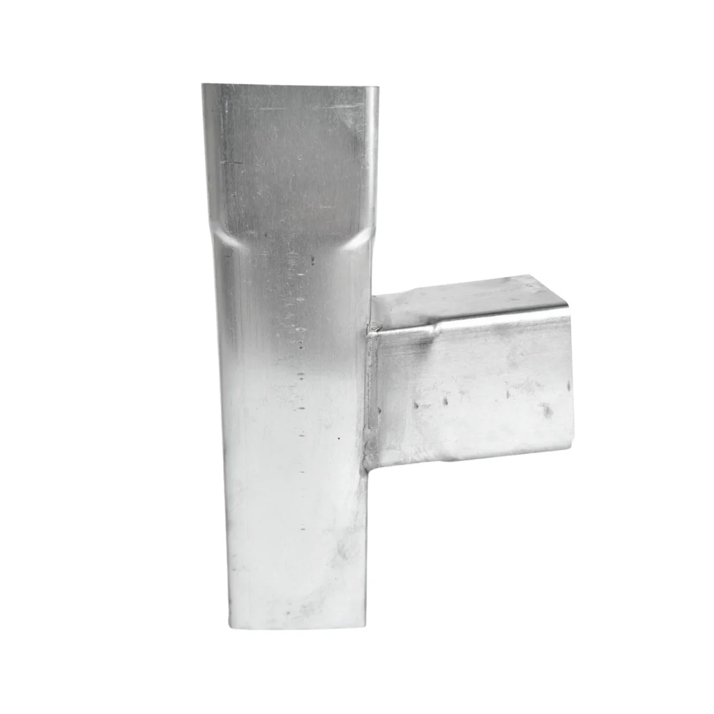 T-stuk zink 80x80 mm 85gr | Nedzink