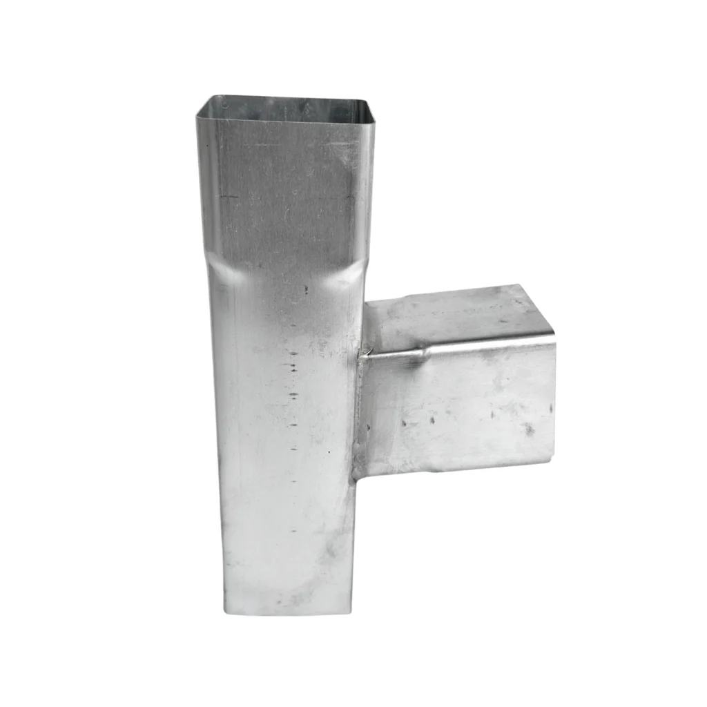 T-stuk zink 80x80 mm 85gr | Nedzink