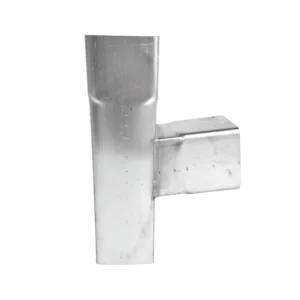 T-stuk zink 80x80 mm 85gr | Nedzink - Afbeelding 1