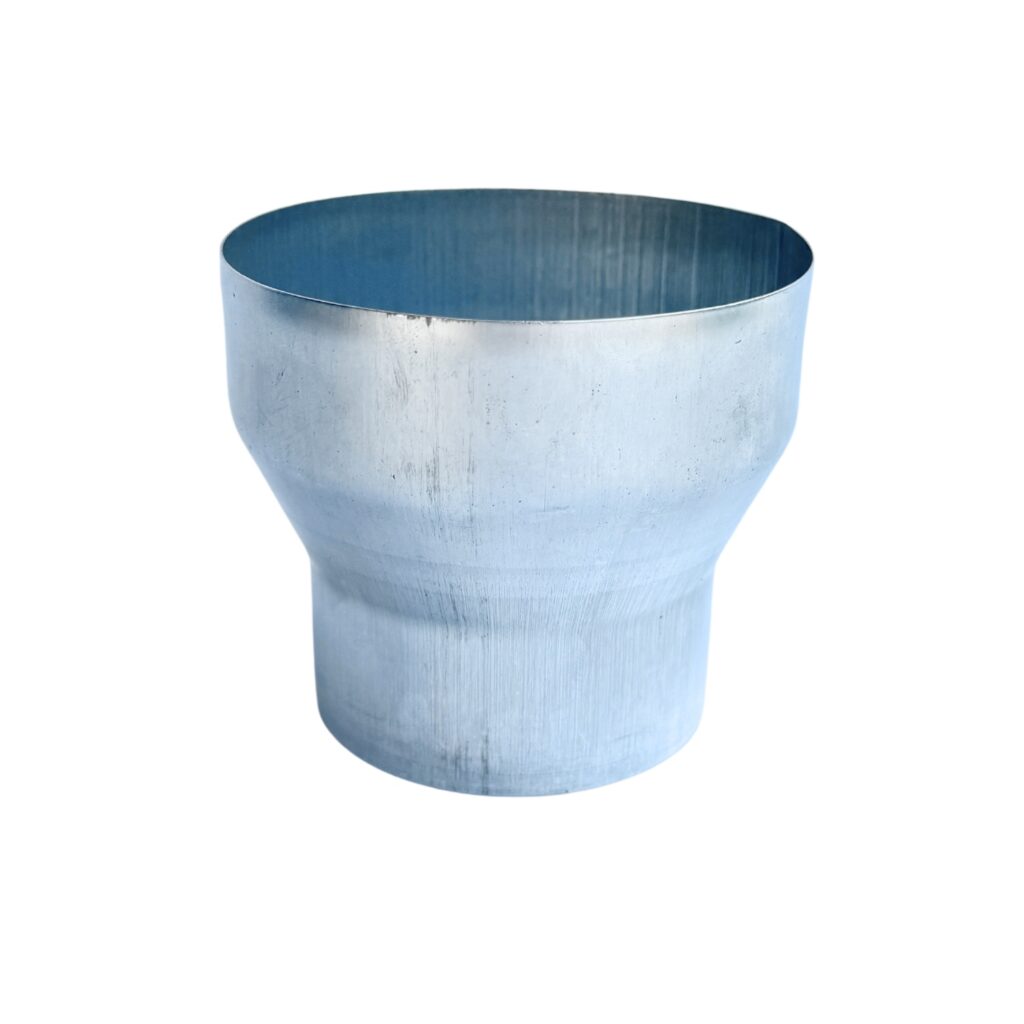 Verloop zink 100 mm naar 80 mm (verjongd-spie) | Grömo