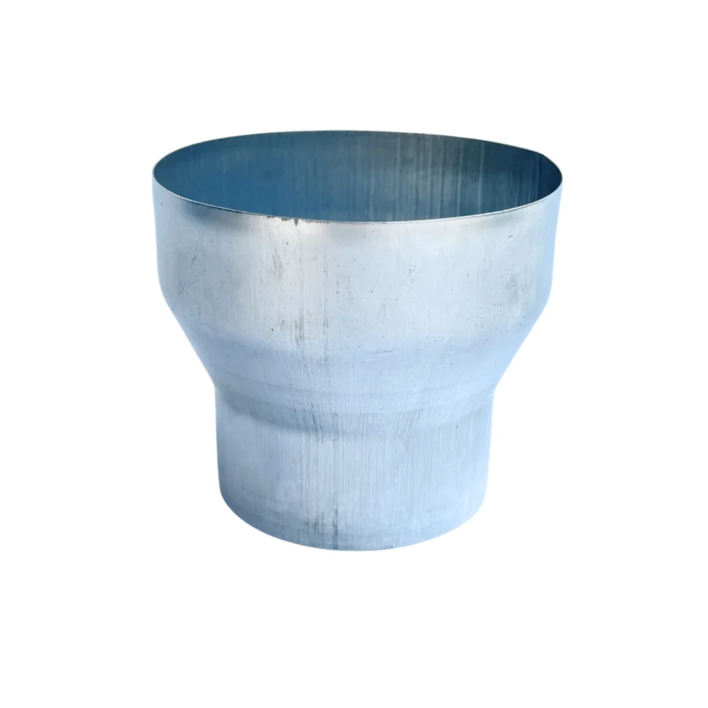 Verloop zink 100 mm naar 80 mm (verjongd-spie) | Grömo