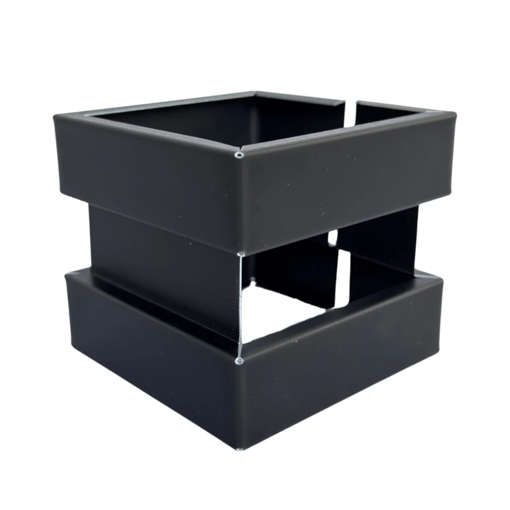 Wrong zink 80x80 mm - Noir | Nedzink