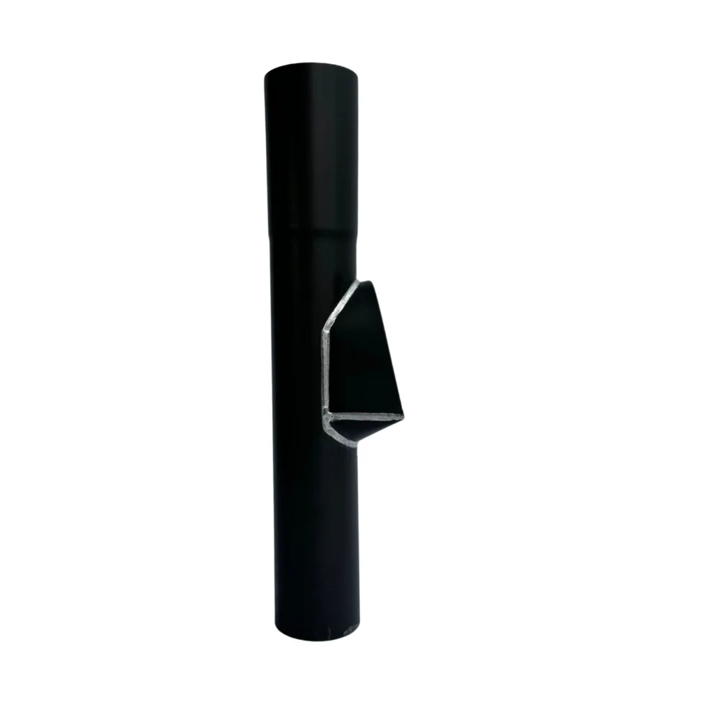 Bladafscheider zink 80 mm - Noir | Nedzink