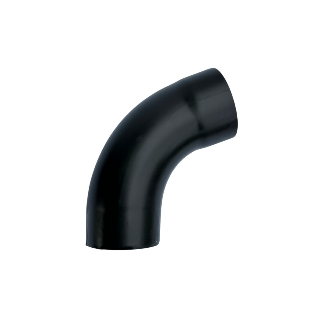 Bocht zink 80 mm 72gr - Noir | Nedzink