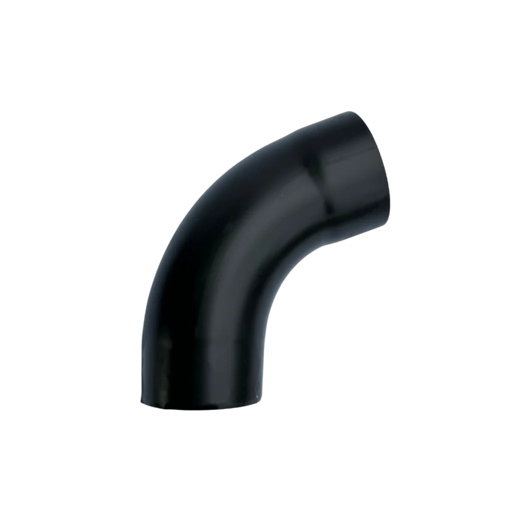 Bocht zink 80 mm 72gr - Noir | Nedzink