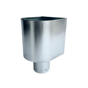 Vergaarbak zink 80 mm - Mini | Nedzink - Afbeelding 4