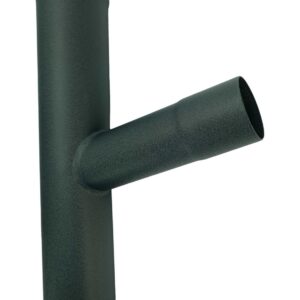 T-stuk 80mm 60mm 72gr - antraciet - Afbeelding 2