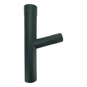 T-stuk 80mm 60mm 72gr - antraciet - Afbeelding 3
