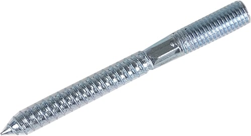 Schroefstift Gegalv. M10x100 mm