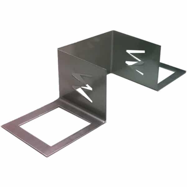 Inmetsel-beugel NIS rvs 80x80 mm
