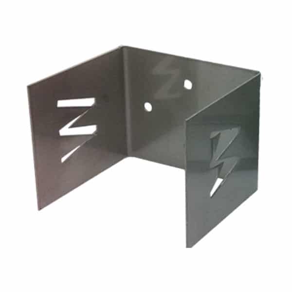 Schroef-beugel NIS rvs 80x80 mm