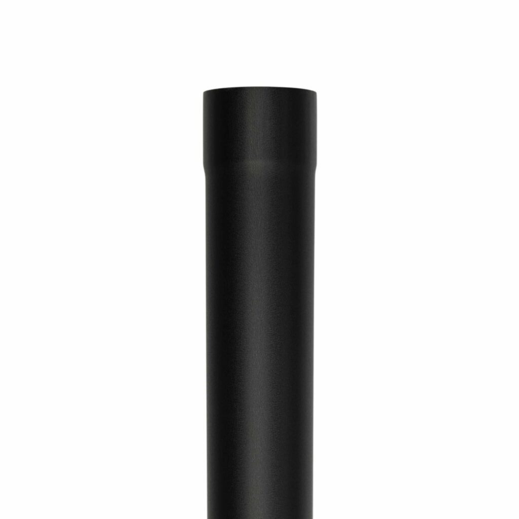 Regenpijp 100 mm 1 meter - P.10 zwart | Prefa