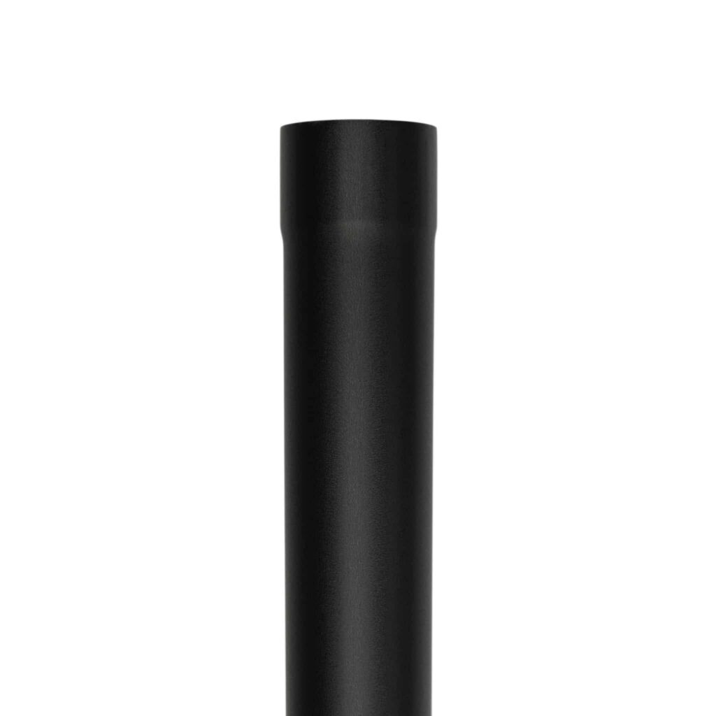 Regenpijp 80 mm 1 meter - P.10 zwart | Prefa