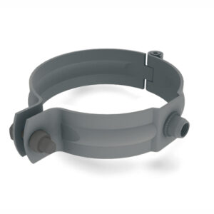 Scharnierbeugel M10 100mm - patinagrijs
