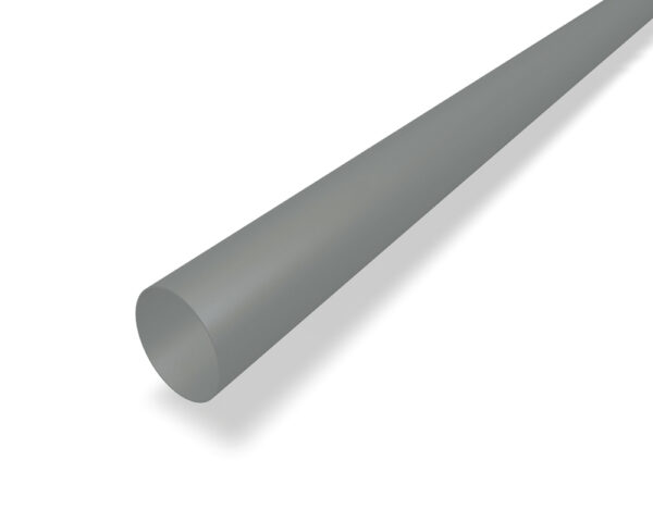 Regenpijp 100mm 3 meter - patinagrijs
